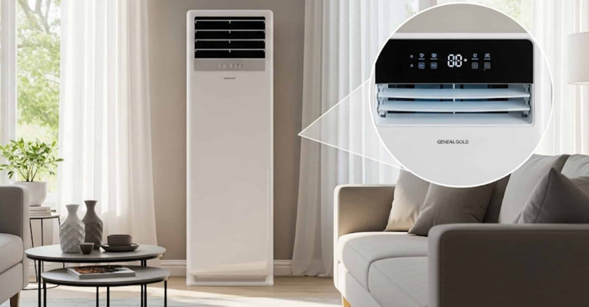 کولرگازی ایستاده جنرال گلد 60000 بیکس GG-GHF60000D BIX