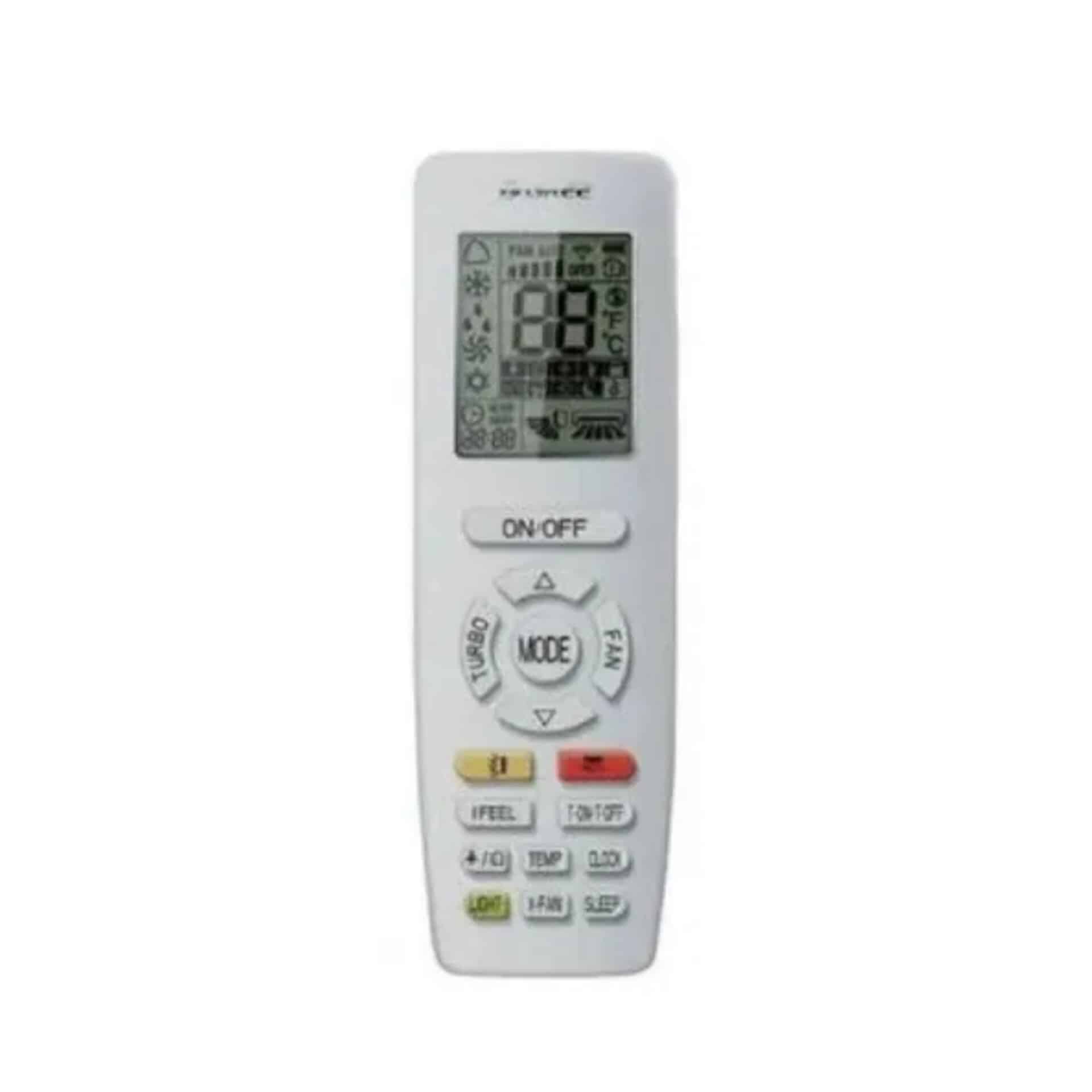 پنل کنترل کولر گازی ایستاده گری GVH36ATXH-K3NTD4A