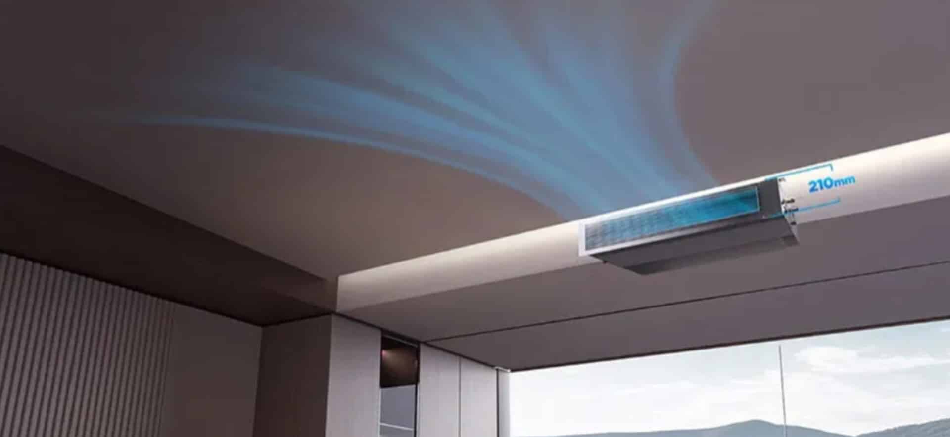 کولرگازی داکت گری 24000 اینورتر GUT24W/A_M