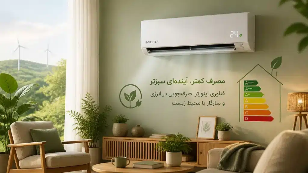 مزایای کولر گازی اینورتر و صرفهجویی در انرژی